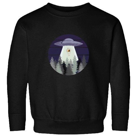 bee hive abduction by uap 2ufo 2alien art Sweatshirts