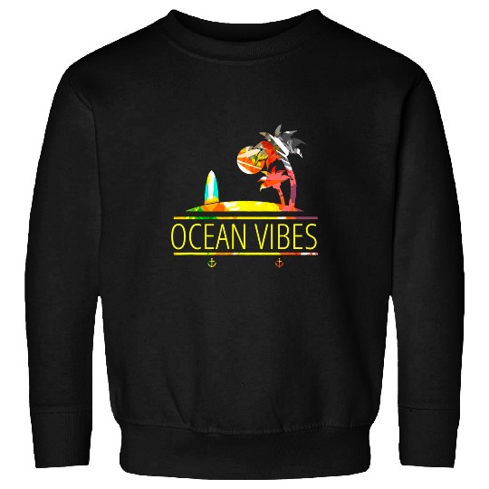 Swimming Pool Cool Ocean Vibes Beach Party Luau Swimming Sunbathing Stuff Sweatshirts