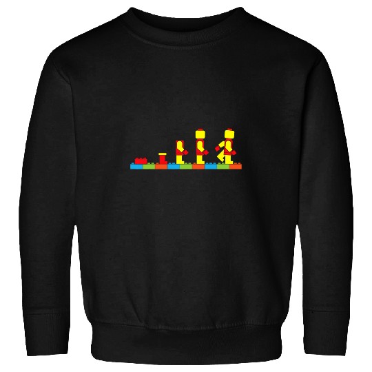 Bricks Evolution Master Builder Building Blocks Sweatshirts