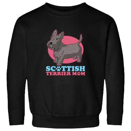 Dog Scottish Terrier Mom Scottie Dog Owner Scottish Terrier 3 Sweatshirts