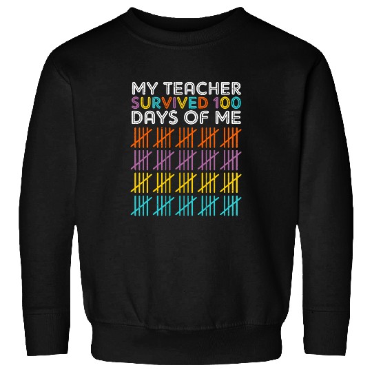 100 DAYS OF SCHOOL Kids 100th Day School Costume 1 Sweatshirts