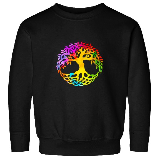 Colorful Life is Really Good vintages Watercolor Art Sweatshirts