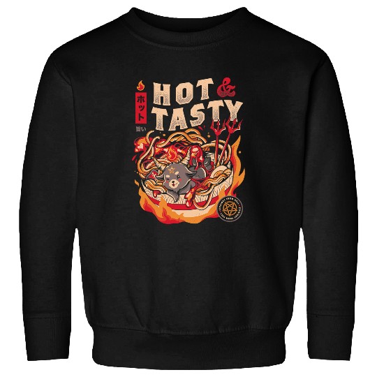 Hot And Tasty Baphomet Spicy Ramen Noodles Food652 Sweatshirts