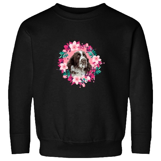 Nostalgia for LEstate English Springer spaniel Sweatshirts