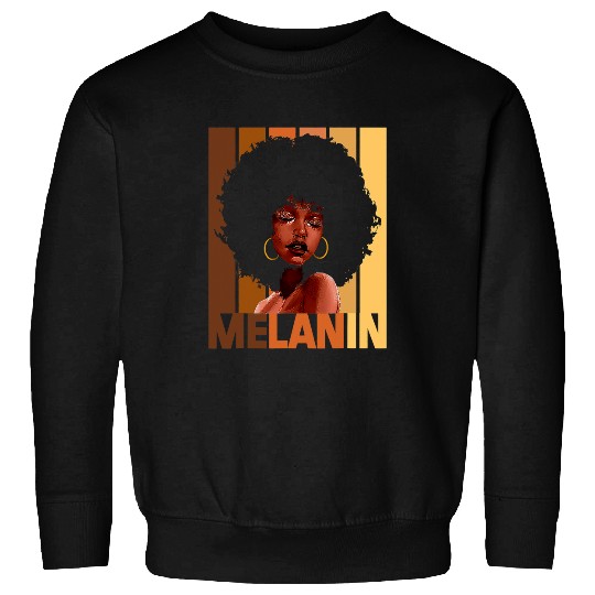 black women junenth melanin queen black history month Sweatshirts