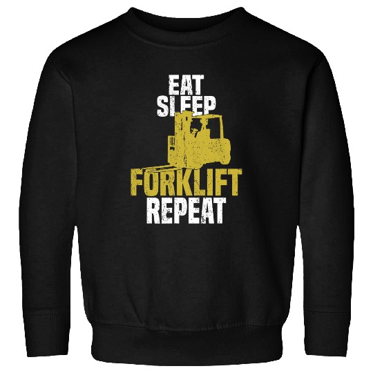 Forklift Operator Forklift Warehouse Driver Sweatshirts