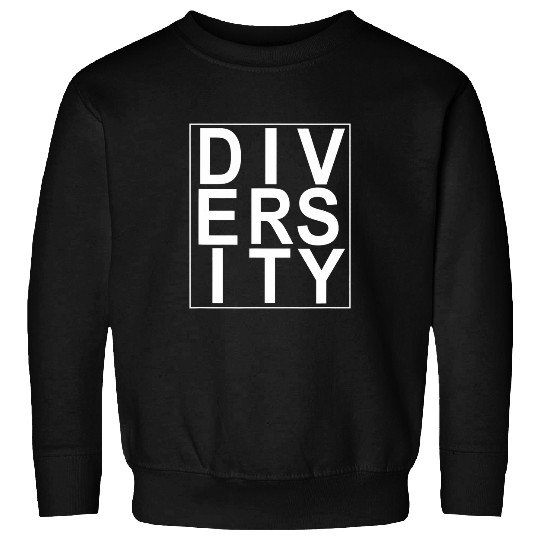 Diversity modern square inclusion Sweatshirts
