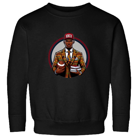 Football HBCU Black History Educated Alumni Apparel Sweatshirts