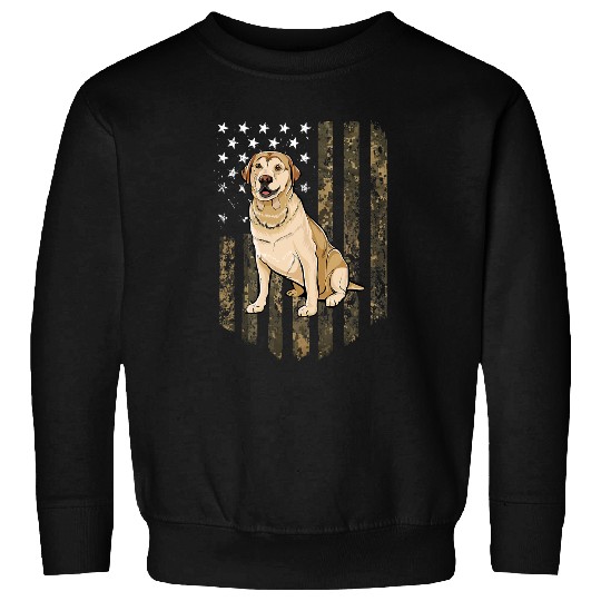 Labrador Lab Dog Camouflage Sweatshirts