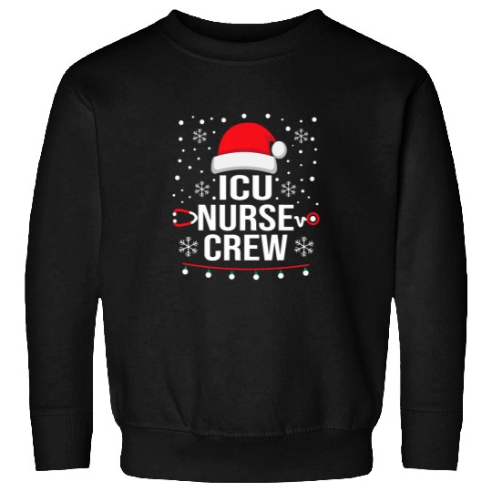 Silent Night ICU nurses Christmas Intensive Care Unit Sweatshirts