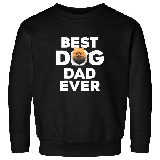 Dog Pomeranian bests Dog Dad Ever Pomeranian Lovers 41 Sweatshirts