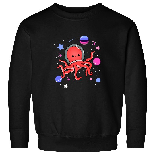 Omnisexual Octopuss In Space Omnisexual Pride Sweatshirts