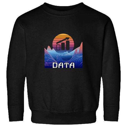 Data Analyst Space Landscape Software Engineer Data Analysis Sweatshirts