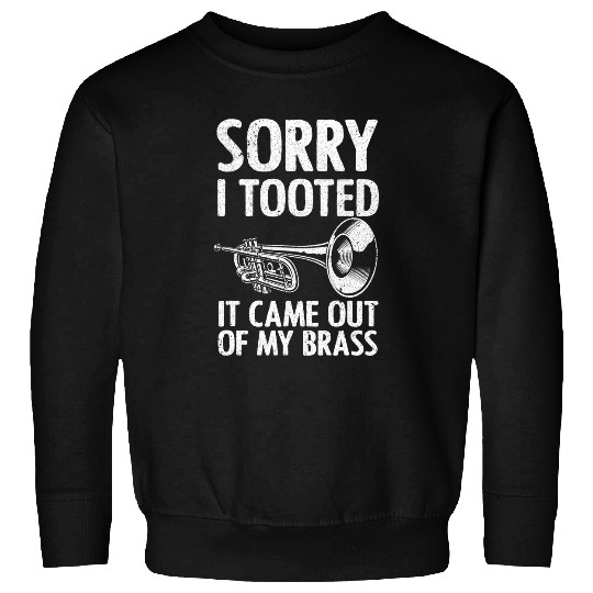 Trumpet Lover Cool Trumpet For Men Women Trumpet Player Jazz Band Trombone Sweatshirts