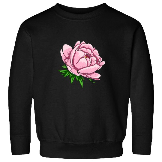 Beautiful Flower Peony Floral Design Pink Peonies Sweatshirts