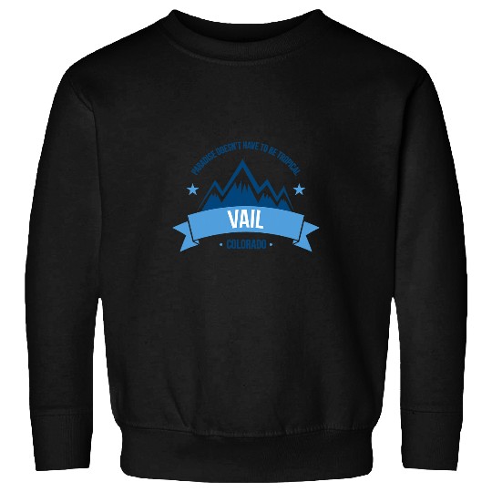 Skiing Ski Vail Colorado Skiing Resort Vacation T Snowboarding Sweatshirts