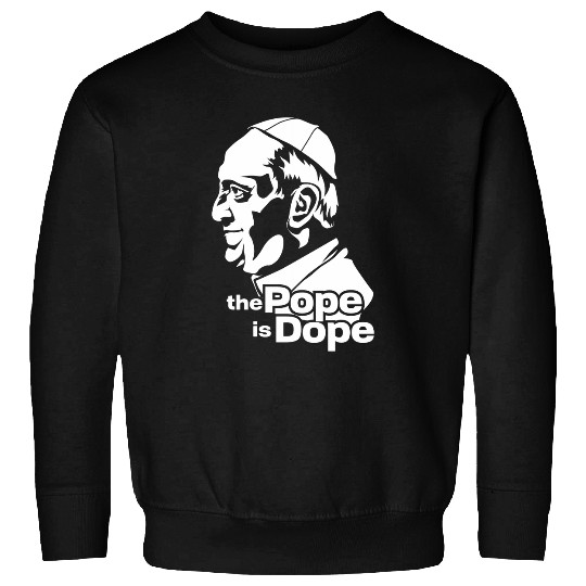 Long Sleeve Pope Francis  Funny Catholic Pope Sweatshirts