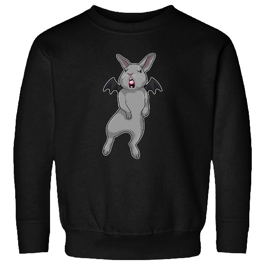 Rabbits Bat wings Sweatshirts