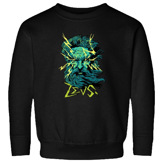 Greek Mythology art Ancient Greece History God of Light Zeus Sweatshirts