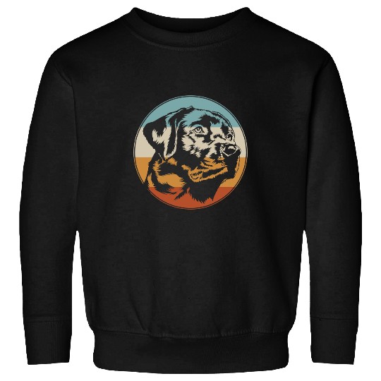 Labrador Lab Dog Retro vintages Labrador Design for Puppy Lover Dog Rescue Sweatshirts