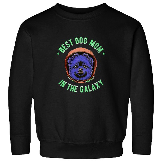 Dog Pomeranian The bests Pomeranian dog Mom in the galaxy Pomeranian32 Sweatshirts