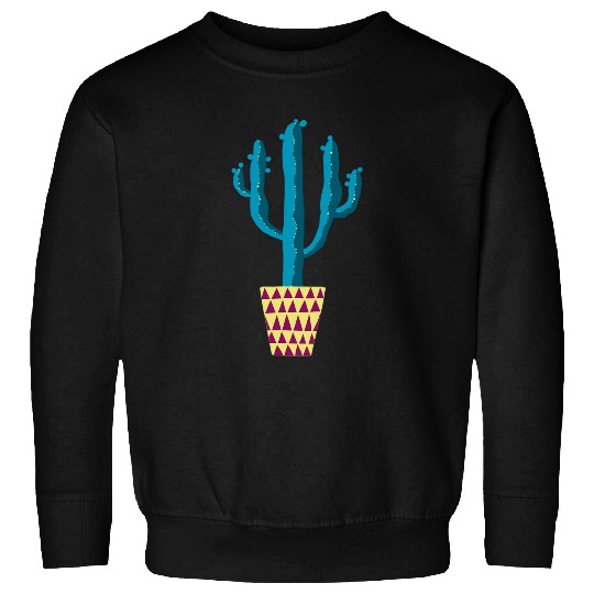 Houseplants Cactuses and Succulents are Prickly Long Sleeve Sweatshirts