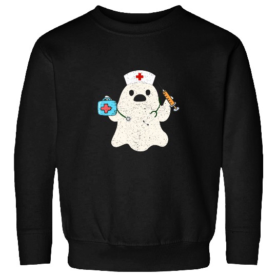 nurses Scrub nurses RN ER NICU LPN Halloween Costume Sweatshirts