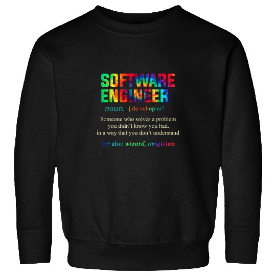 Software Engineer Definition Coder Definition Sweatshirts