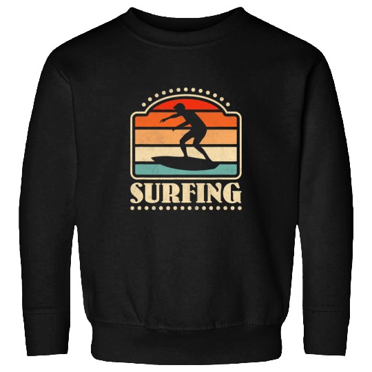 Surf Life vintages Surfing Sweatshirts