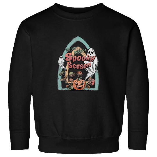Spooky Season ghosts Pumpkin Halloween Day104 Sweatshirts