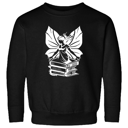 Reading Book Bookworm Books Librarian Literature Bibliophile Book Fairy Reader Sweatshirts