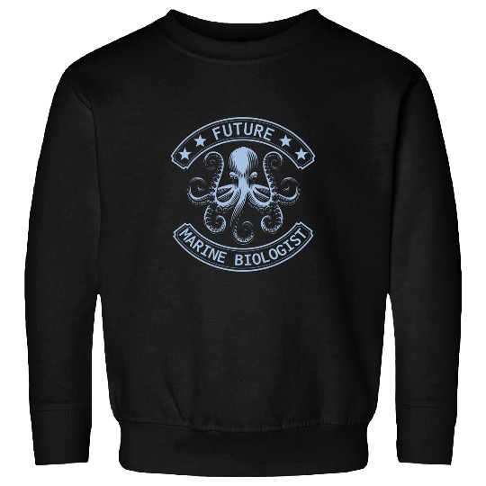 Future marine biologist marine life 1 Sweatshirts
