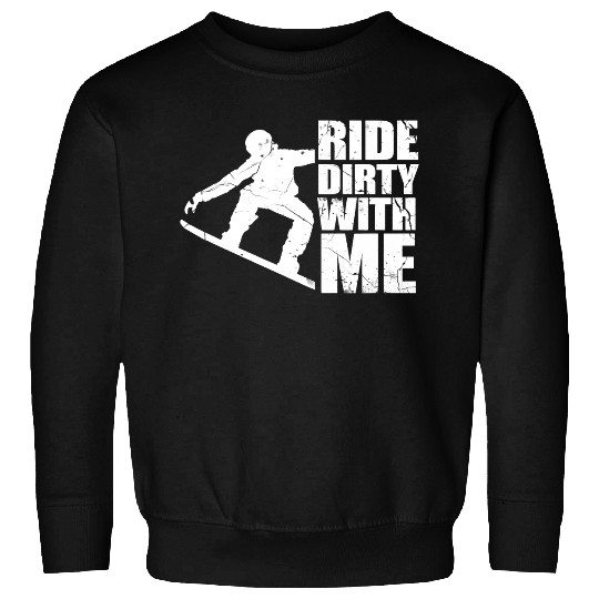 Skiing Ski Snowboarding Winter Sports Snowboard Snowboarder 1 Sweatshirts