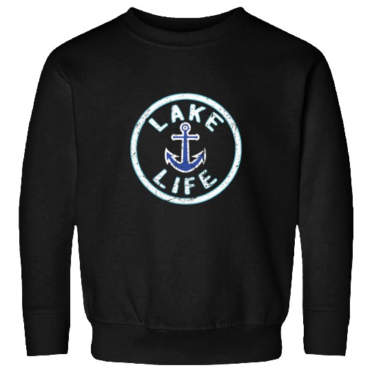Fishing Lake Life Fishing Boating Saying Fisherman Vacation Mode Fisher Sweatshirts