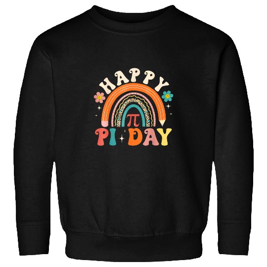 Kid Happy Pi Day Pie Funny Math Teacher Pi Day Lover Student 1 Sweatshirts