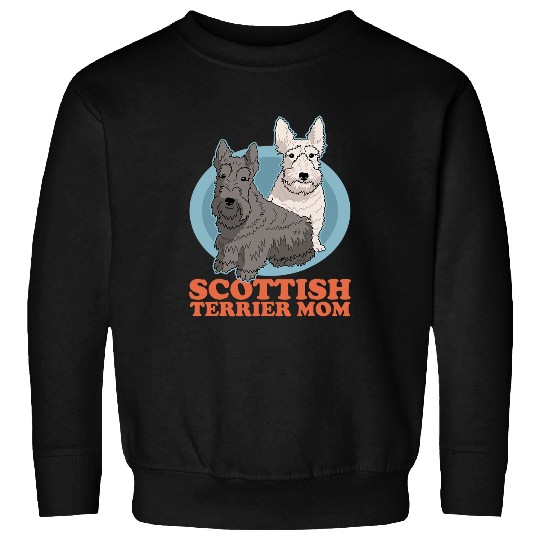 Dog Scottish Terrier Mom Scottie Dog Owner Scottish Terrier 2 Sweatshirts