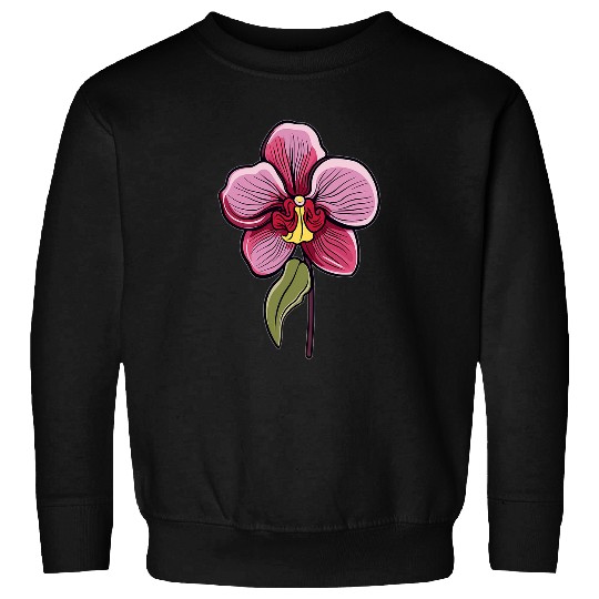 Florist Orchids Flower Lover Gardener Sweatshirts
