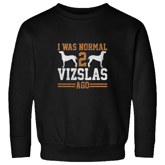 Dog Vizsla Dog Sweatshirts