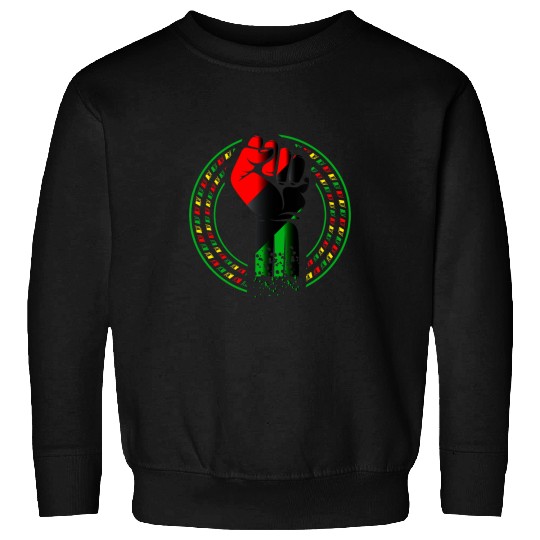 BLM Pro Black Power Fist Sweatshirts