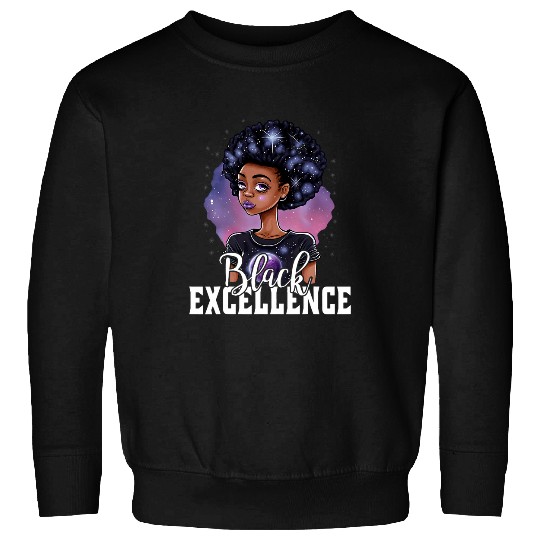 Black Excellence African Pride Black History Month 2 Sweatshirts