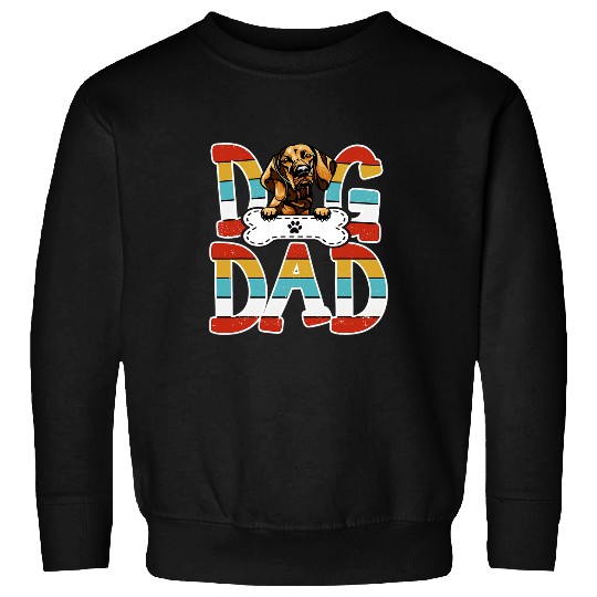 Dog Vizsla bests Vizsla Dad Vizsla Lover Fathers Day 2023 Sweatshirts