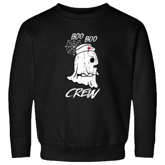 nursess Halloween Boo Boo Crew Funny Costume Sweatshirts