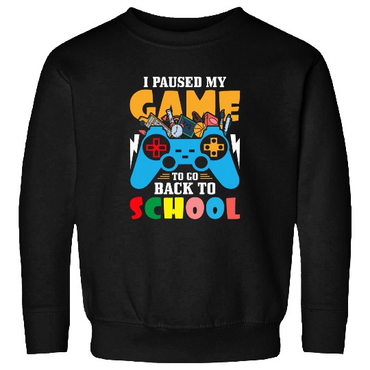 Game Over Back To School First Day of School Teacher Student Sweatshirts