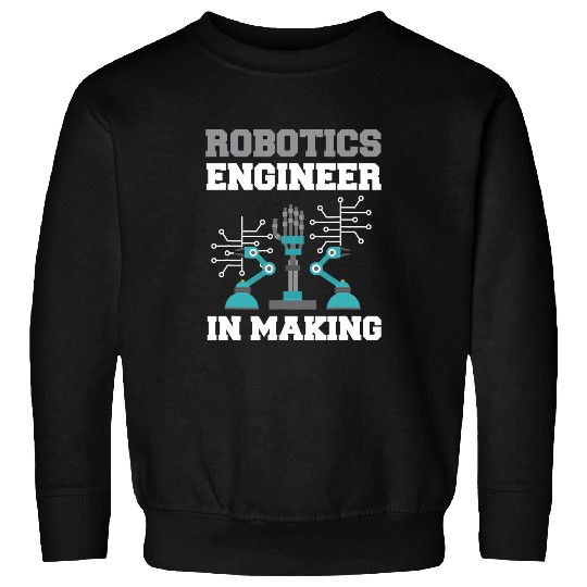 vintages Robotics Engineer In Process Robot Making Lover Gift Sweatshirts
