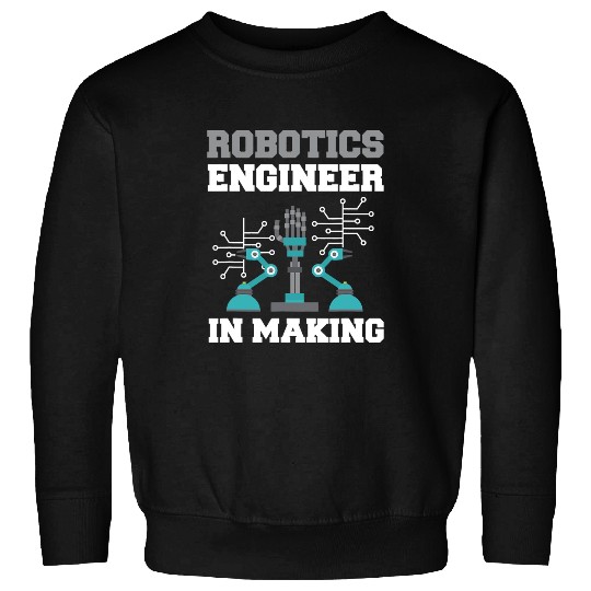 vintages Robotics Engineer In Process Robot Making Lover Gift Sweatshirts