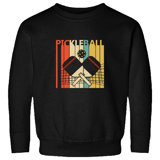 Retro 1980s Pickleball Sport Sweatshirts