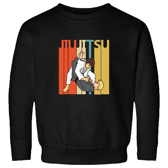 Retro 1980s Jiu Jitsu Sweatshirts