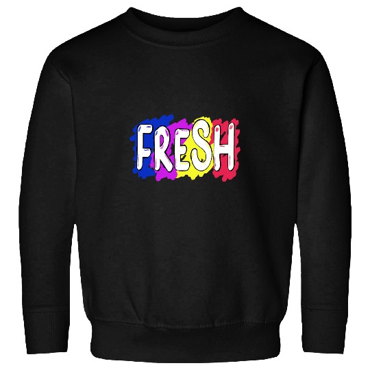 Urban Style Rap RB vintages Retro Fresh Graffiti Design Gift Sweatshirts