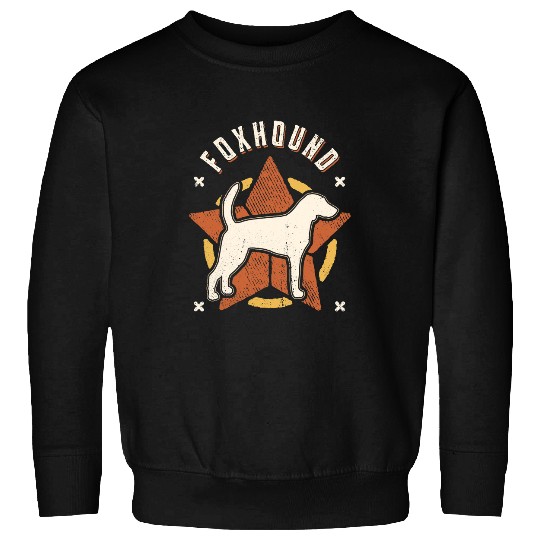 Foxhound vintages Retro Classic Dog Sweatshirts