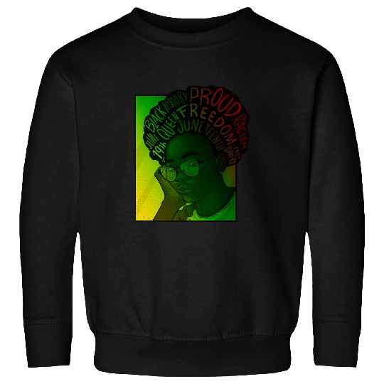 Black History AfricanAmerican Black History Month Sweatshirts